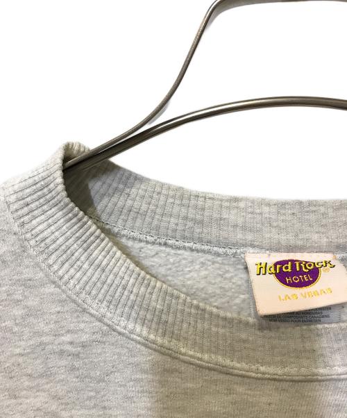 Hard Rock HOTEL（ハードロックホテル）Hard Rock HOTEL (ハードロックホテル) ［古着］クルーネックスウェット グレー サイズ:Mの古着・服飾アイテム
