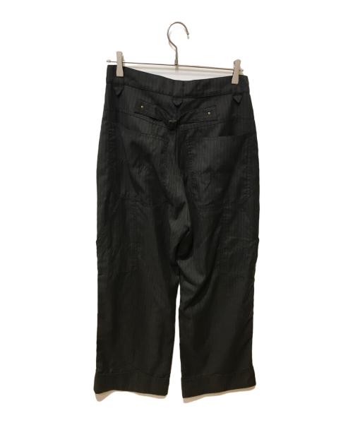 Ballsy.Brothers（ボールジーブラザーズ）BALLSY.BROTHERS (ボールジーブラザーズ) ウエスタンストライプペインターパンツ ブラック サイズ:Mの古着・服飾アイテム