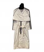adidasアディダス）の古着「ALWAYS ORIGINAL トレンチコート」｜アイボリー