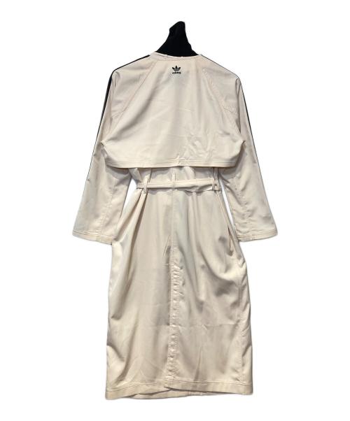 adidas（アディダス）adidas (アディダス) ALWAYS ORIGINAL トレンチコート アイボリー サイズ:XSの古着・服飾アイテム