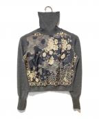 ETROエトロ）の古着「切替ニット」｜グレー