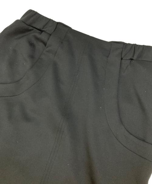 UN3D.（アンスリード）UN3D. (アンスリード) LAYERED LIKE FLARE SK ブラック サイズ:38の古着・服飾アイテム