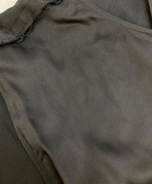 MM6 Maison Margiela（エムエムシックスメゾンマルジェラ）MM6 Maison Margiela (エムエムシックス メゾンマルジェラ) ノースリーブブラウス ブラック サイズ:40の古着・服飾アイテム