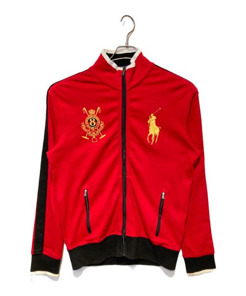 POLO RALPH LAUREN（ポロ・ラルフローレン）POLO RALPH LAUREN (ポロ・ラルフローレン) トラックジャケット レッド サイズ:Ｓの古着・服飾アイテム