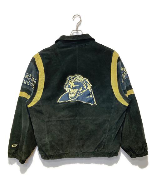 G-III SPORTS（ジースリースポーツ）G-III SPORTS (ジースリースポーツ) ［古着］スウェードレザージャケット ブラック サイズ:Ｌの古着・服飾アイテム