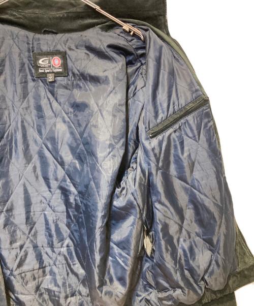 G-III SPORTS（ジースリースポーツ）G-III SPORTS (ジースリースポーツ) ［古着］スウェードレザージャケット ブラック サイズ:Ｌの古着・服飾アイテム