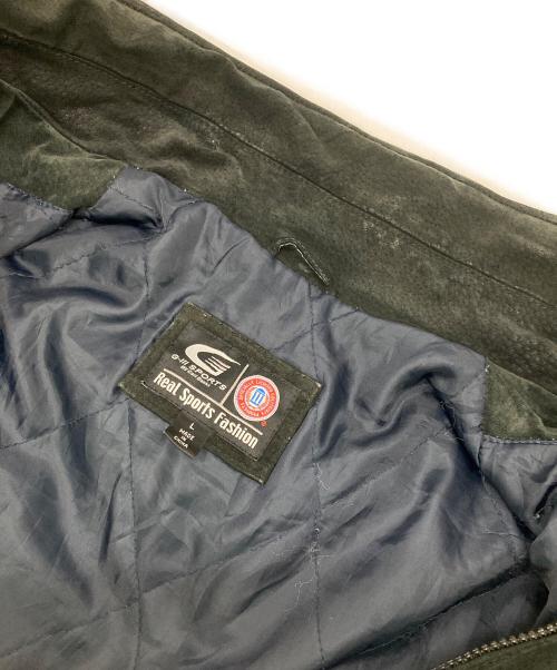 G-III SPORTS（ジースリースポーツ）G-III SPORTS (ジースリースポーツ) ［古着］スウェードレザージャケット ブラック サイズ:Ｌの古着・服飾アイテム