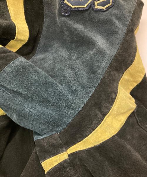 G-III SPORTS（ジースリースポーツ）G-III SPORTS (ジースリースポーツ) ［古着］スウェードレザージャケット ブラック サイズ:Ｌの古着・服飾アイテム