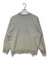 Ron Herman (ロンハーマン) Healthknit (ヘルスニット) クルーネックスウェット グレー サイズ:Ｌ：7000円