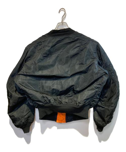 ALPHA（アルファ）ALPHA (アルファ) ［古着］MA-1ジャケット ブラック サイズ:XLの古着・服飾アイテム