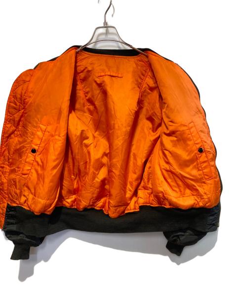 ALPHA（アルファ）ALPHA (アルファ) ［古着］MA-1ジャケット ブラック サイズ:XLの古着・服飾アイテム