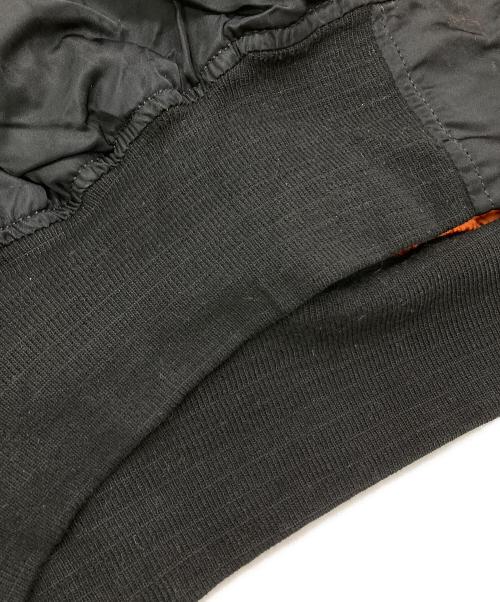 ALPHA（アルファ）ALPHA (アルファ) ［古着］MA-1ジャケット ブラック サイズ:XLの古着・服飾アイテム