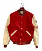 DeLongデロング）の古着「［古着］スタジャン」｜レッド