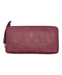 LOUIS VUITTON（ルイ ヴィトン）の古着「ジッピー ウォレット」｜ピンク