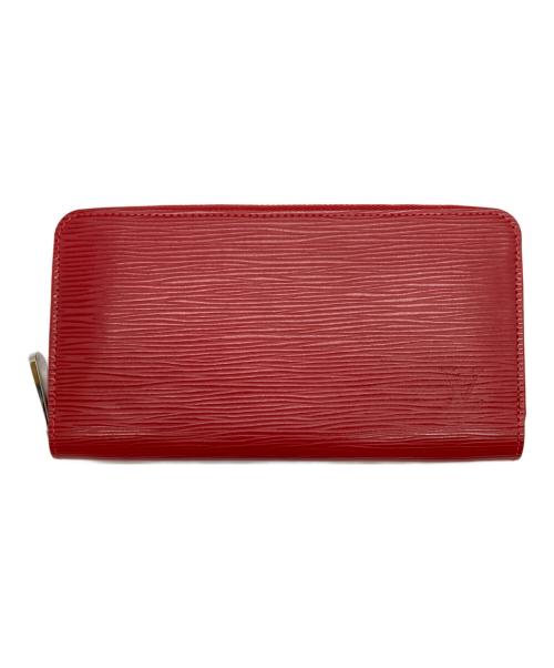 LOUIS VUITTON（ルイ ヴィトン）LOUIS VUITTON (ルイ ヴィトン) ジッピー ウォレット レッドの古着・服飾アイテム