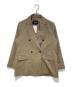 Sonny Label（サニーレーベル）の古着「ダブルブレストジャケット」｜ベージュ
