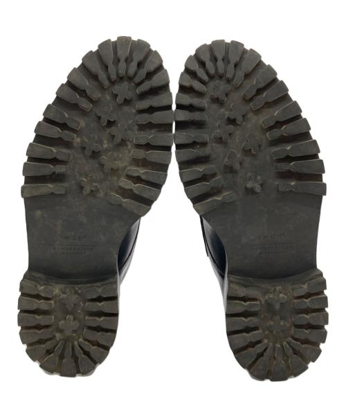 INCH2（インチツー）INCH2 (インチツー) バックル付きレースアップモンクブーツ ブラック サイズ:40の古着・服飾アイテム