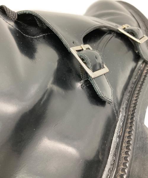 INCH2（インチツー）INCH2 (インチツー) バックル付きレースアップモンクブーツ ブラック サイズ:40の古着・服飾アイテム