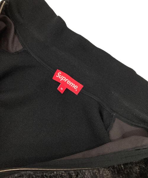 SUPREME（シュプリーム）SUPREME (シュプリーム) フェイクファージップアップカーディガン ブラック サイズ:Mの古着・服飾アイテム