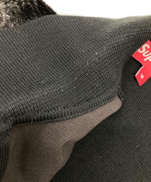 SUPREME（シュプリーム）SUPREME (シュプリーム) フェイクファージップアップカーディガン ブラック サイズ:Mの古着・服飾アイテム