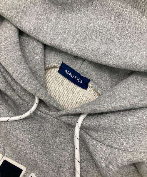 NAUTICA（ノーティカ）NAUTICA (ノーティカ) FREAK'S STORE (フリークスストア) 別注アーチロゴスウェットパーカ グレー サイズ:Ｓの古着・服飾アイテム