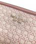 中古・古着 Kate Spade (ケイトスペード) スペード リンク ミディアム コンパクト バイフォールド ウォレット ピンク：5000円