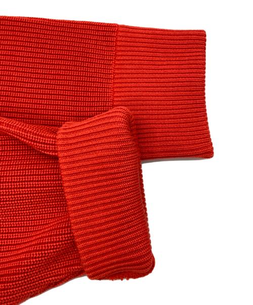 MAISON SPECIAL（メゾンスペシャル）MAISON SPECIAL (メゾンスペシャル) プライムオーバードライバーズニット レッド サイズ:2の古着・服飾アイテム