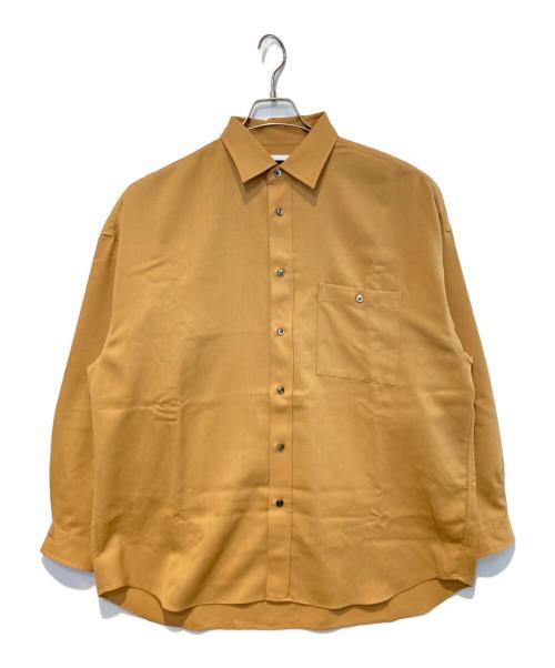 MAISON SPECIAL（メゾンスペシャル）MAISON SPECIAL (メゾンスペシャル) ストレッチツイルプライムオーバーシャツ ベージュ サイズ:01の古着・服飾アイテム