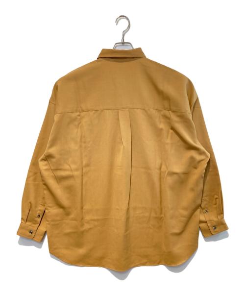 MAISON SPECIAL（メゾンスペシャル）MAISON SPECIAL (メゾンスペシャル) ストレッチツイルプライムオーバーシャツ ベージュ サイズ:01の古着・服飾アイテム