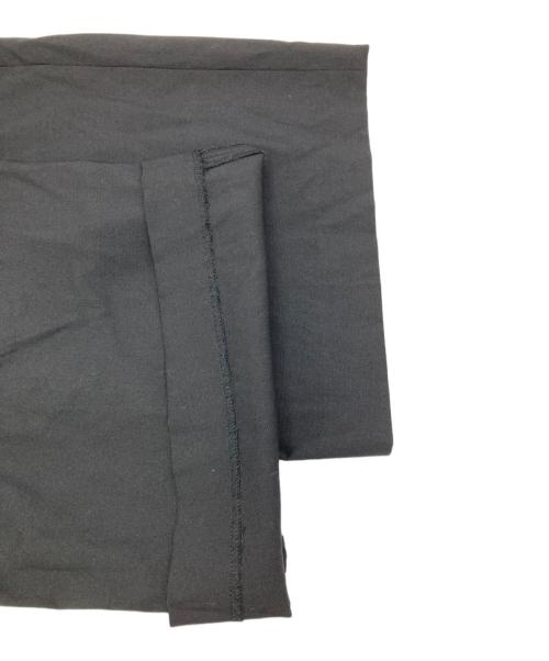 FRAMeWORK（フレームワーク）FRAMeWORK (フレームワーク) ウォッシャブルトロタックワイドパンツ ブラック サイズ:36の古着・服飾アイテム