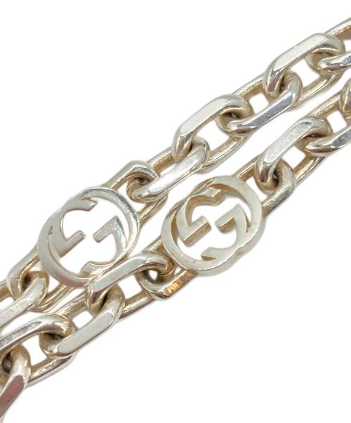 GUCCI（グッチ）GUCCI (グッチ) インターロッキングチェーン ブレスレット サイズ:下記参照　の古着・服飾アイテム