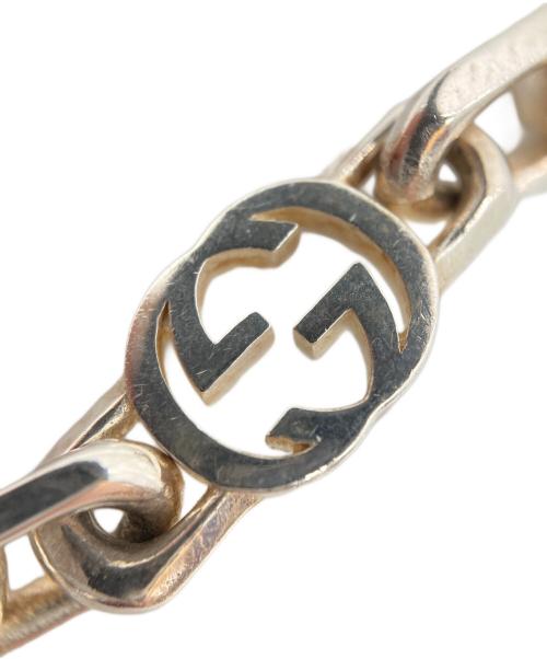 GUCCI（グッチ）GUCCI (グッチ) インターロッキングチェーン ブレスレット サイズ:下記参照　の古着・服飾アイテム