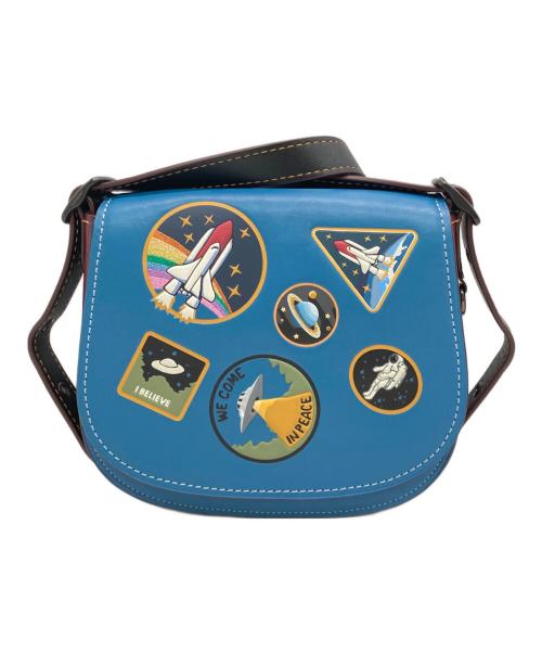 COACH（コーチ）COACH (コーチ) NASA スペース サドルバッグ ブルー サイズ:下記参照　の古着・服飾アイテム