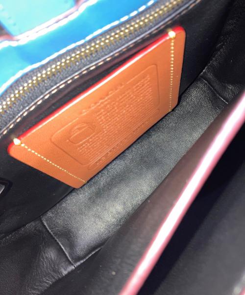 COACH（コーチ）COACH (コーチ) NASA スペース サドルバッグ ブルー サイズ:下記参照　の古着・服飾アイテム