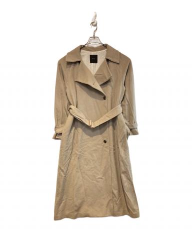 中古・古着通販】anuans (アニュアンス) ウールロングトレンチコート