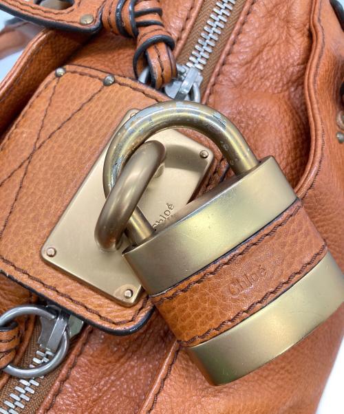Chloe（クロエ）Chloe (クロエ) パディントンハンドバッグ ブラウンの古着・服飾アイテム
