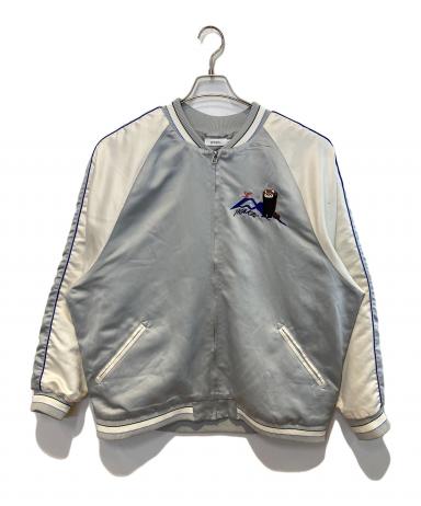 ミ*ン様 graniph　イカク　富士山　スカジャン　M　グラニフ　IKAKU 中古・古着通販】graniph (グラニフ) IKAKU富士山スカジャン グレー