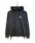 stussy（ステューシー）の古着「ロゴプリントパーカー」｜ブラック