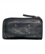 Maison Margielaメゾンマルジェラ）の古着「Lジップレザーウォレット」｜ブラック