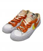 NIKE×sacaiナイキ×サカイ）の古着「ローカットスニーカー」｜ホワイト×オレンジ