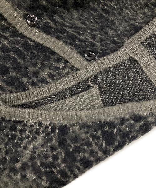 NEIGHBORHOOD（ネイバーフッド）NEIGHBORHOOD (ネイバーフッド) モヘアニットカーディガン グレー サイズ:Mの古着・服飾アイテム