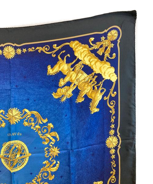 HERMES（エルメス）HERMES (エルメス) カレ90 ネイビー サイズ:下記参照　の古着・服飾アイテム