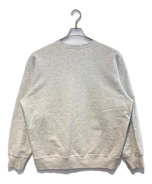 SUPREME（シュプリーム）SUPREME (シュプリーム) スモールボックスロゴクルーネックスウェット グレー サイズ:Ｌの古着・服飾アイテム