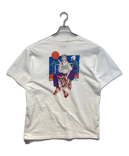 artrA（アルトラ）artrA (アルトラ) ABE CHAN Tシャツ ホワイト サイズ:Lの古着・服飾アイテム