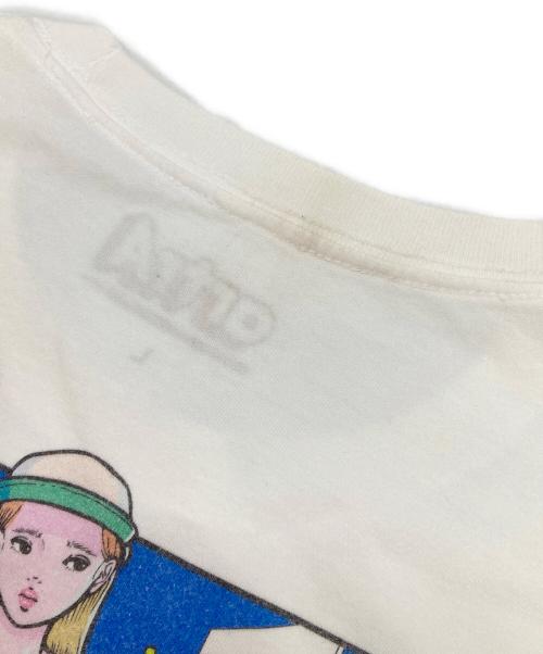 artrA（アルトラ）artrA (アルトラ) ABE CHAN Tシャツ ホワイト サイズ:Lの古着・服飾アイテム