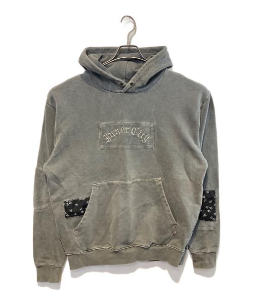 HONOR THE GIFT（オナーザギフト）HONOR THE GIFT (オナーザギフト) プルオーバーパーカー グレー サイズ:Ｍの古着・服飾アイテム