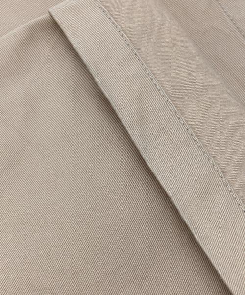 MARNI（マルニ）MARNI (マルニ) コットンギャバジンロゴウェストパンツ ベージュ サイズ:46（M相当）の古着・服飾アイテム