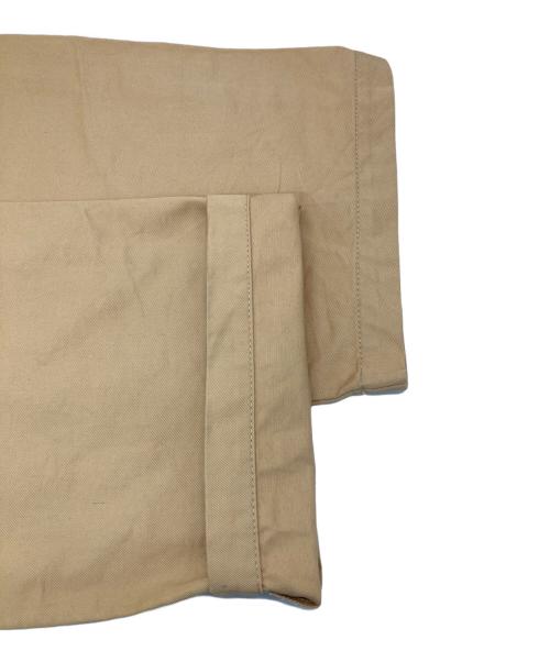 MARNI（マルニ）MARNI (マルニ) コットンギャバジンロゴウェストパンツ ベージュ サイズ:46（M相当）の古着・服飾アイテム