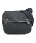 bradyブレディ）の古着「ウールショルダーバッグ」｜グレー