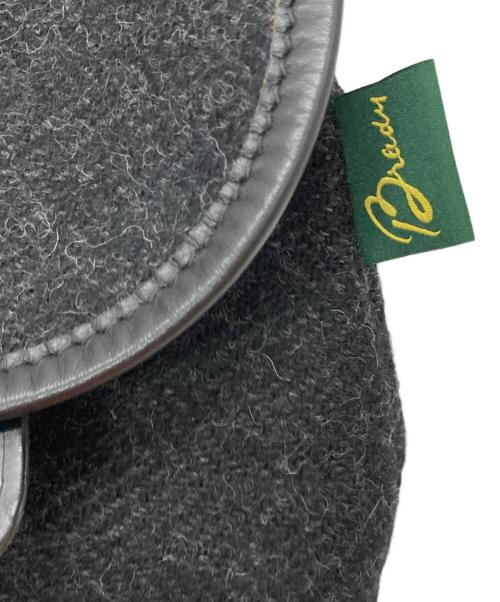 brady（ブレディ）brady (ブレディ) ウールショルダーバッグ グレーの古着・服飾アイテム